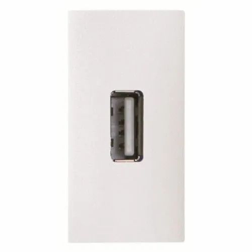 ABB IVIE N2155.8 BL 1M USB Connection Wall Plate