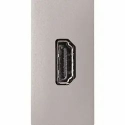 ABB IVIE N2155.6 PL HDMI Connection Wall Plate