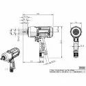 Atlas Copco ErgoPulse PTI EP13PTI150 HR13-MT Pneumatic Assembly Tool