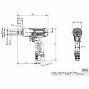 Atlas Copco ErgoPulse PTI EP5PTI15 HR10-MT-L Pneumatic Assembly Tool