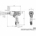 Atlas Copco ErgoPulse PTI EP7PTI35 HR10-MT-L Pneumatic Assembly Tool