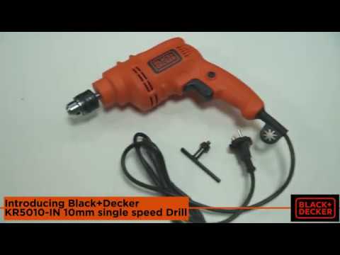Black & Decker KR5010 Single Speed Hammer Drill