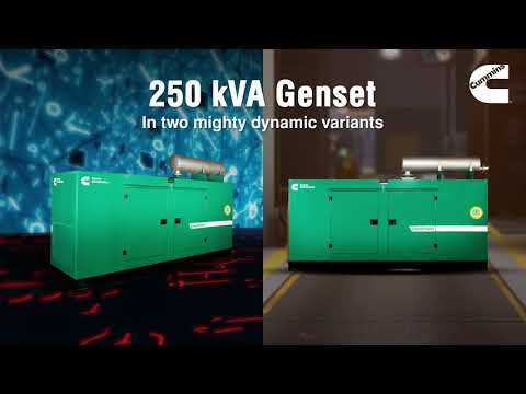 200 kVA Cummins Diesel Generator, 3 Phase