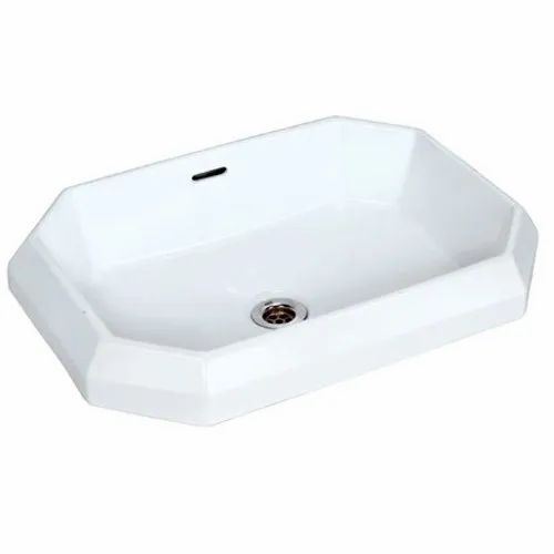Jaquar Fonte Ceramic Counter Top Wash Basin