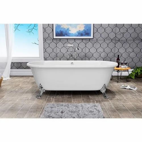 Jaquar Queens Gold Over Flow Free Standing Bath Tub