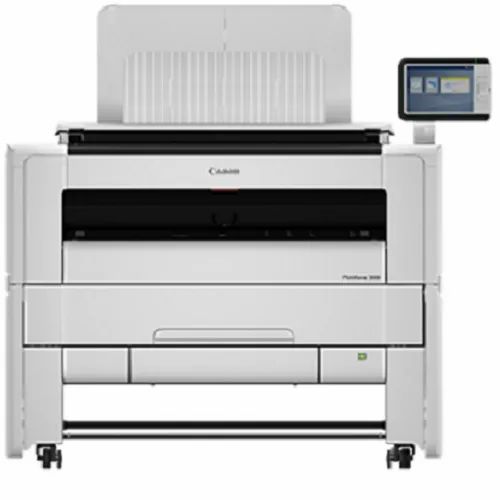 PlotWave 3000 printer with Scanner Express IV scanning unit - large format laser printer