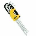Stanley 94-158 9 Pieces Extra Long Ball End Hex Key Set