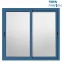 TATA Pravesh Blue Canvas Sliding Aluminium Window
